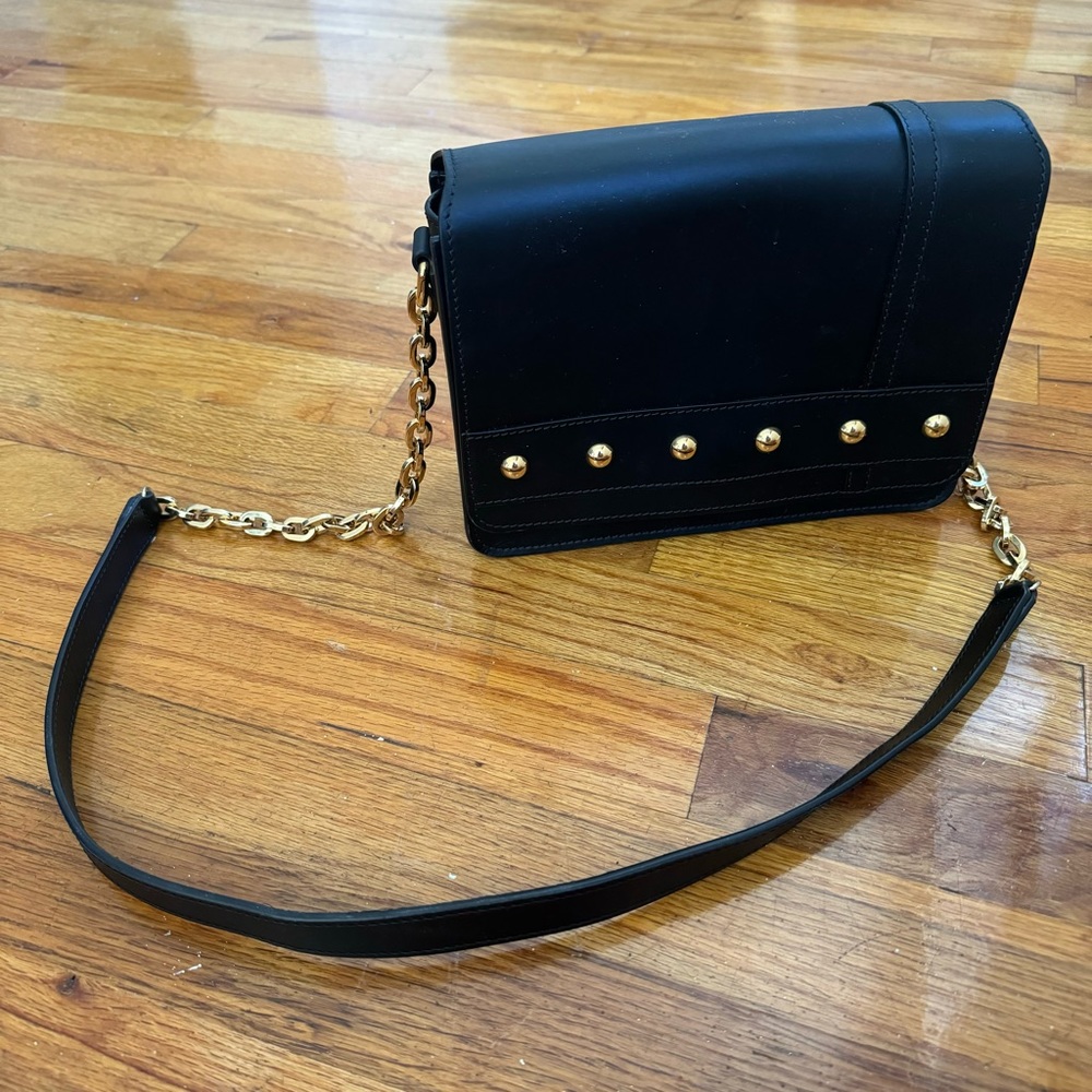 Céline Lefébure Leather Crossbody